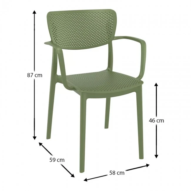 ΛΟΦΤ OLIVE GREEN ΠΟΛΥΘΡΟΝΑ ΠΟΛ/ΝΙΟΥ - 20.0419