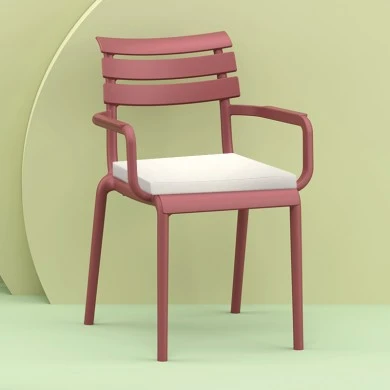 PARIS ΜΑΞΙΛΑΡΙ LOUNGE ΠΟΛ/ΝΑΣ 50Χ48Χ5εκ. ΕΚΡΟΥ