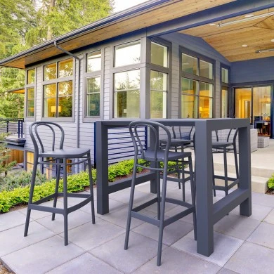 ΒΙΚΤΟΡ ΣΚΑΜΠΟ 75εκ. DARK GREY ΠΟΛ/ΝΙΟΥ - 20.0566