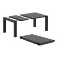 ΒΕΓΚΑΣ BLACK 100X100/140εκ. ΕΠΕΚΤ.ΤΡΑΠΕΖΙ ΠΟΛ/ΝΙΟΥ - 20.0572