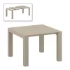 ΒΕΓΚΑΣ DOVE GREY 100X100/140εκ. ΕΠΕΚΤ.ΤΡΑΠΕΖΙ ΠΟΛ/ΝΙΟΥ - 20.0573