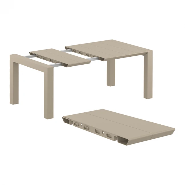 ΒΕΓΚΑΣ DOVE GREY 100X100/140εκ. ΕΠΕΚΤ.ΤΡΑΠΕΖΙ ΠΟΛ/ΝΙΟΥ - 20.0573