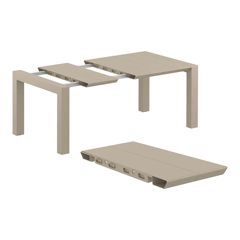 ΒΕΓΚΑΣ DOVE GREY 100X100/140εκ. ΕΠΕΚΤ.ΤΡΑΠΕΖΙ ΠΟΛ/ΝΙΟΥ - 20.0573