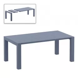 ΒΕΓΚΑΣ DARK GREY 100X180/220εκ. ΕΠΕΚΤ.ΤΡΑΠΕΖΙ ΠΟΛ/ΝΙΟΥ - 20.0577
