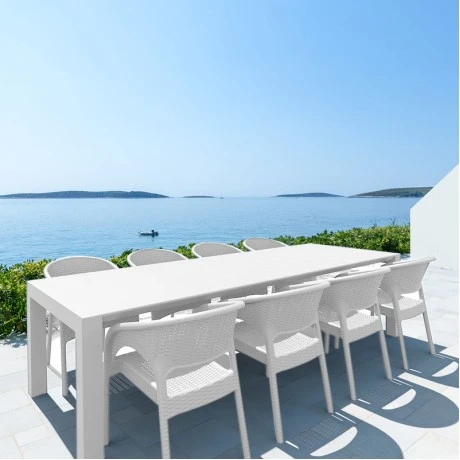 ΒΕΓΚΑΣ WHITE 100X260/300εκ. ΕΠΕΚΤ.ΤΡΑΠΕΖΙ ΠΟΛ/ΝΙΟΥ - 20.0579