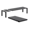 ΒΕΓΚΑΣ BLACK 100X260/300εκ. ΕΠΕΚΤ.ΤΡΑΠΕΖΙ ΠΟΛ/ΝΙΟΥ - 20.0580