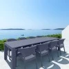 ΒΕΓΚΑΣ DARK GREY 100X260/300εκ. ΕΠΕΚΤ.ΤΡΑΠΕΖΙ ΠΟΛ/ΝΙΟΥ - 20.0581