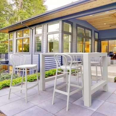 ΒΙΚΤΟΡ ΣΚΑΜΠΟ 65εκ.(Σ4)WHITE ΠΟΛ/ΝΙΟΥ - 20.0582