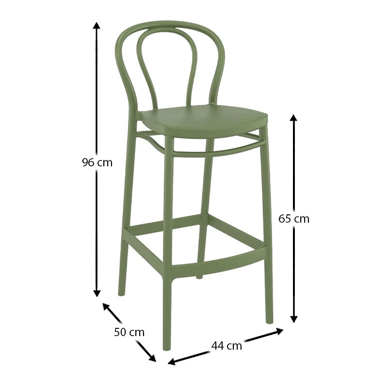 ΒΙΚΤΟΡ ΣΚΑΜΠΟ 65εκ.(Σ4)OLIVE GREEN ΠΟΛ/ΝΙΟΥ - 20.0586