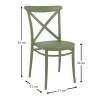 ΚΡΟΣ OLIVE GREEN ΚΑΡΕΚΛΑ ΠΟΛ/ΝΙΟΥ - 20.0591