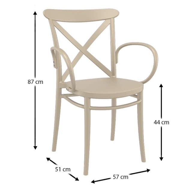 ΚΡΟΣ XL DOVE GREY ΠΟΛΥΘΡΟΝΑ ΠΟΛ/ΝΙΟΥ - 20.0595