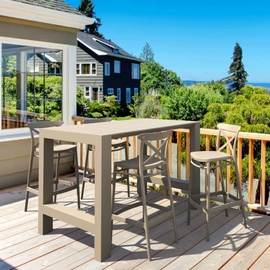 ΚΡΟΣ ΣΚΑΜΠΟ 75εκ. DOVE GREY ΠΟΛ/ΝΙΟΥ - 20.0608