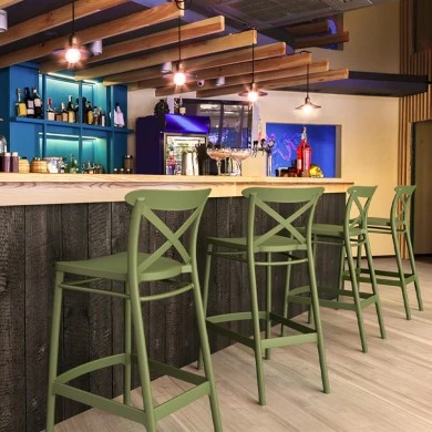 ΚΡΟΣ ΣΚΑΜΠΟ 65εκ.(Σ4)OLIVE GREEN ΠΟΛ/ΝΙΟΥ - 20.0618