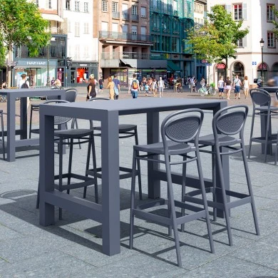 ΜΑΡΣΕΛ ΣΚΑΜΠΟ 75εκ. DARK GREY ΠΟΛ/ΝΙΟΥ - 20.0648