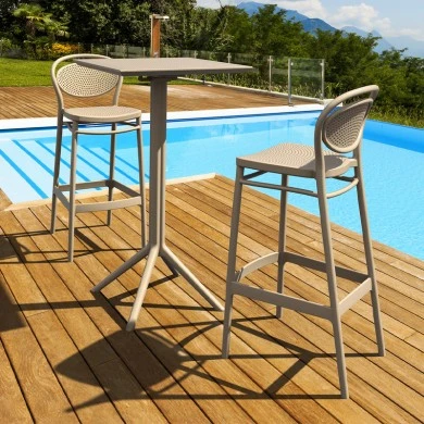 ΜΑΡΣΕΛ ΣΚΑΜΠΟ 65εκ.(Σ4)DOVE GREY ΠΟΛ/ΝΙΟΥ - 20.0655