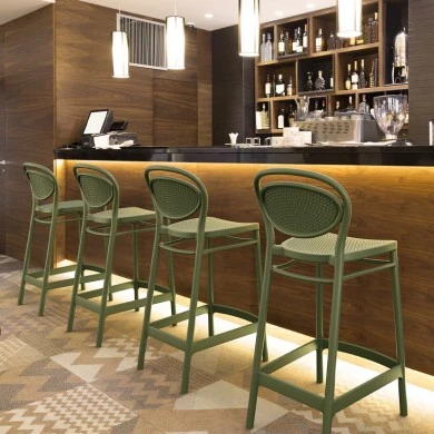 ΜΑΡΣΕΛ ΣΚΑΜΠΟ 65εκ.(Σ4)OLIVE GREEN ΠΟΛ/ΝΙΟΥ - 20.0656