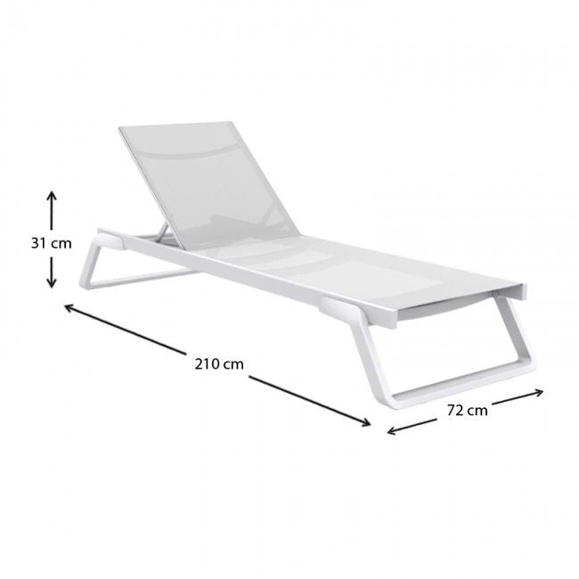 TROPIC ΞΑΠΛΩΣΤΡΑ WHITE/WHITE ΠΟΛ/ΝΙΟΥ