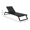 TROPIC ΞΑΠΛΩΣΤΡΑ BLACK/BLACK ΠΟΛ/ΝΙΟΥ