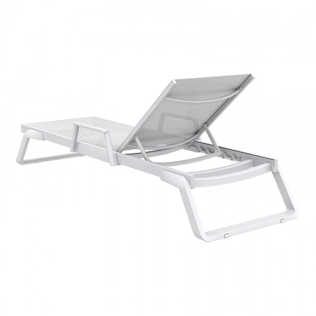 TROPIC ΞΑΠΛΩΣΤΡΑ ΜΕ ΜΠΡΑΤΣΑ WHITE/WHITE ΠΟΛ/ΝΙΟΥ