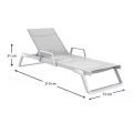 TROPIC ΞΑΠΛΩΣΤΡΑ ΜΕ ΜΠΡΑΤΣΑ WHITE/WHITE ΠΟΛ/ΝΙΟΥ