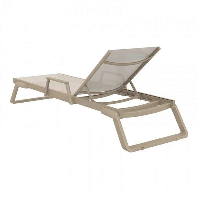 TROPIC ΞΑΠΛΩΣΤΡΑ ΜΕ ΜΠΡΑΤΣΑ TAUPE/TAUPE ΠΟΛ/ΝΙΟΥ