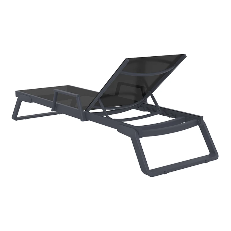 TROPIC ΞΑΠΛΩΣΤΡΑ ΜΕ ΜΠΡΑΤΣΑ DARK GREY/BLACK ΠΟΛ/ΝΙΟΥ