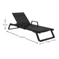 TROPIC ΞΑΠΛΩΣΤΡΑ ΜΕ ΜΠΡΑΤΣΑ BLACK/BLACK ΠΟΛ/ΝΙΟΥ