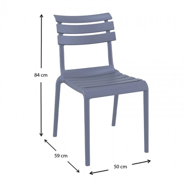 HELEN DARK GREY ΚΑΡΕΚΛΑ ΠΟΛ/ΝΙΟΥ