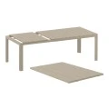 ATLANTIC TAUPE 100X140/210Χ76εκ. ΕΠΕΚΤ.ΤΡΑΠΕΖΙ ΠΟΛ/ΝΙΟΥ