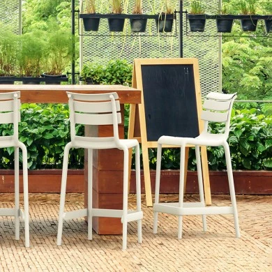 HELEN 75εκ. ΣΚΑΜΠΟ WHITE ΠΟΛ/ΝΙΟΥ