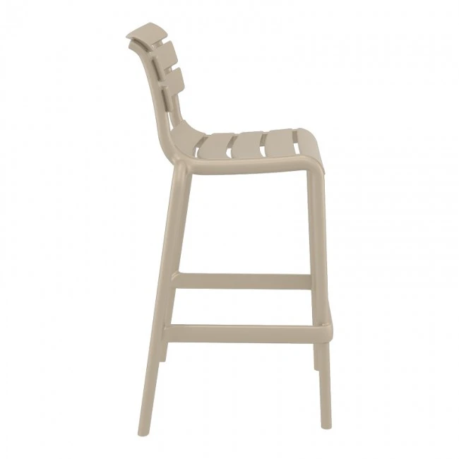 HELEN 75εκ. ΣΚΑΜΠΟ TAUPE ΠΟΛ/ΝΙΟΥ