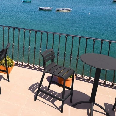 HELEN 65εκ. ΣΚΑΜΠΟ BLACK ΠΟΛ/ΝΙΟΥ