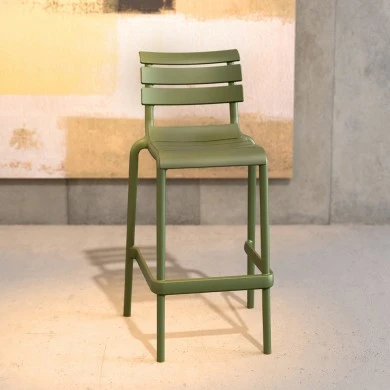 HELEN 65εκ. ΣΚΑΜΠΟ OLIVE GREEN ΠΟΛ/ΝΙΟΥ