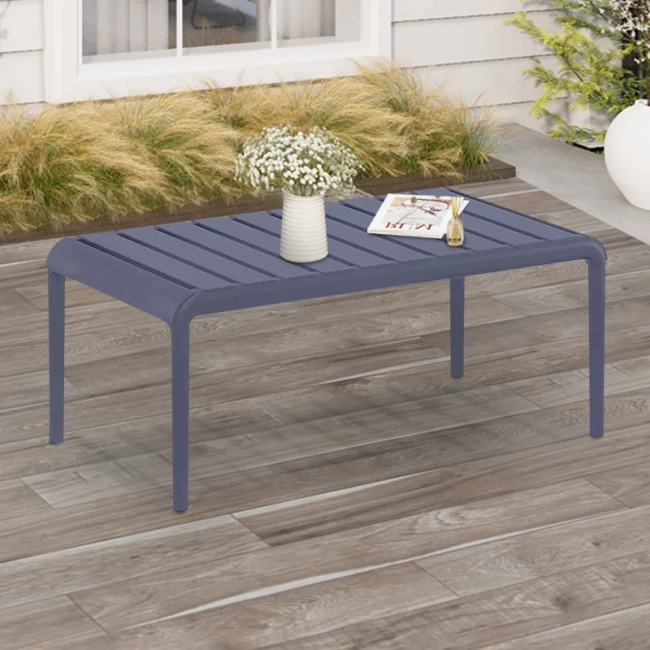 PARIS DARK GREY ΤΡΑΠΕΖΙ 90X50X40εκ. ΠΟΛ/ΝΙΟΥ