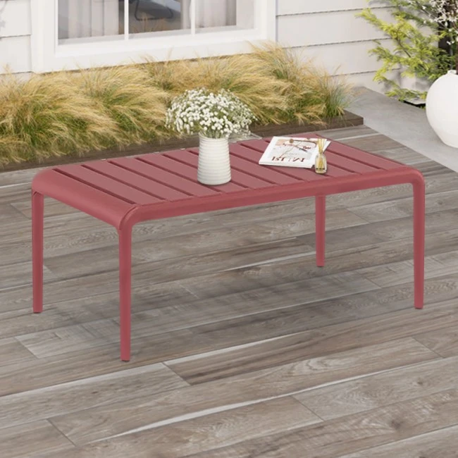 PARIS MARSALA ΤΡΑΠΕΖΙ 90X50X40εκ. ΠΟΛ/ΝΙΟΥ