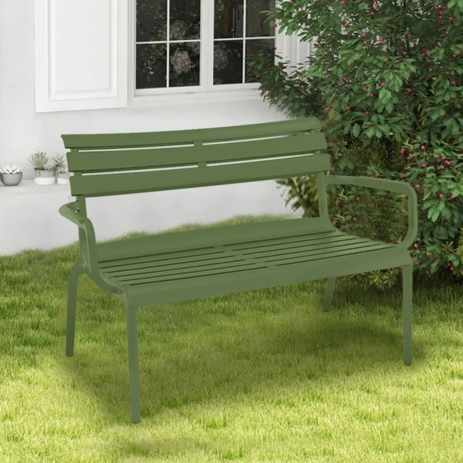 PARIS ΚΑΝΑΠΕΣ OLIVE GREEN 116X70X75εκ. ΠΟΛ/ΝΙΟΥ