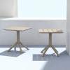 PARIS TAUPE 80X80X74εκ. ΤΡΑΠΕΖΙ ΠΟΛ/ΝΙΟΥ