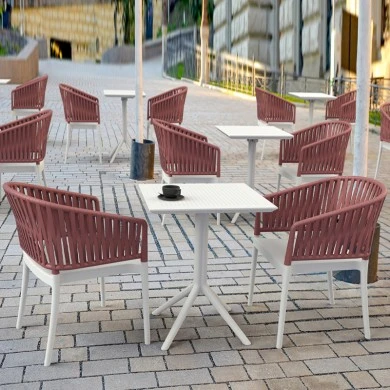 PORTOFINO WHITE/MARSALA ΠΟΛΥΘΡΟΝΑ ΠΟΛ/ΝΙΟΥ