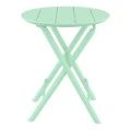 HELEN OPALINE GREEN Φ60X74εκ. ΤΡΑΠΕΖΙ ΠΤΥΣ/ΝΟ ΠΟΛ/ΝΙΟΥ
