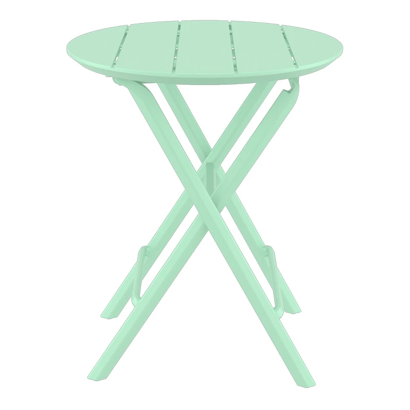 HELEN OPALINE GREEN Φ60X74εκ. ΤΡΑΠΕΖΙ ΠΤΥΣ/ΝΟ ΠΟΛ/ΝΙΟΥ