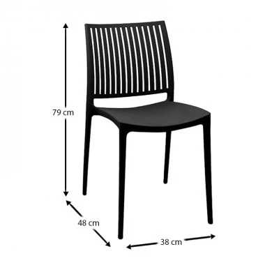 PAOLINA BLACK ΚΑΡΕΚΛΑ ΠΟΛ/ΝΙΟΥ