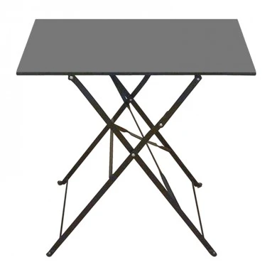 ALMA 50Χ70Χ71εκ. ΑΝΘΡΑΚΙ ΤΡΑΠΕΖΙ ΜΕΤΑΛΛΙΚΟ ΠΤΥΣ/ΝΟ