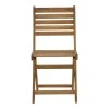 Elijie pakoworld folding chair acacia wood natural 45x62x90cm