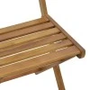 Elijie pakoworld folding chair acacia wood natural 45x62x90cm