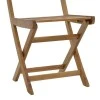 Elijie pakoworld folding chair acacia wood natural 45x62x90cm