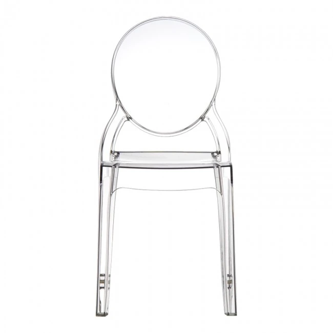 Καρέκλα σε χρώμα διάφανο ELIZABETH SIESTA