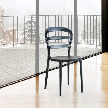 ΒΙΒΙ BLACK/BLACK TRANSP.ΚΑΡΕΚΛΑ - 32.0040