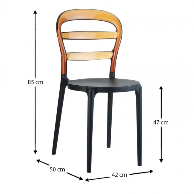 ΒΙΒΙ BLACK/AMBER TRANSP.ΚΑΡΕΚΛΑ - 32.0042