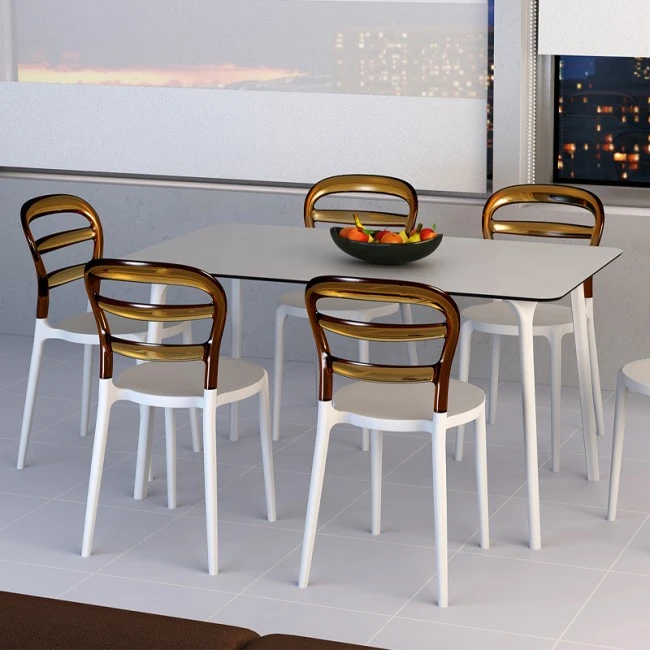 ΒΙΒΙ WHITE/AMBER TRANSP.ΚΑΡΕΚΛΑ - 32.0046