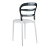 ΒΙΒΙ WHITE/BLACK TRANSP.ΚΑΡΕΚΛΑ - 32.0048